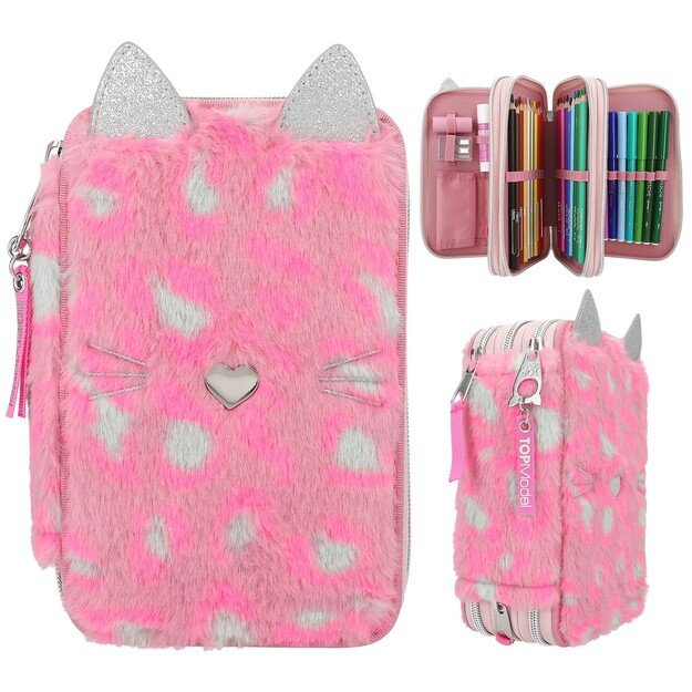 TOPModel Triple Pencil Case Leo WILD ( 0412787 )