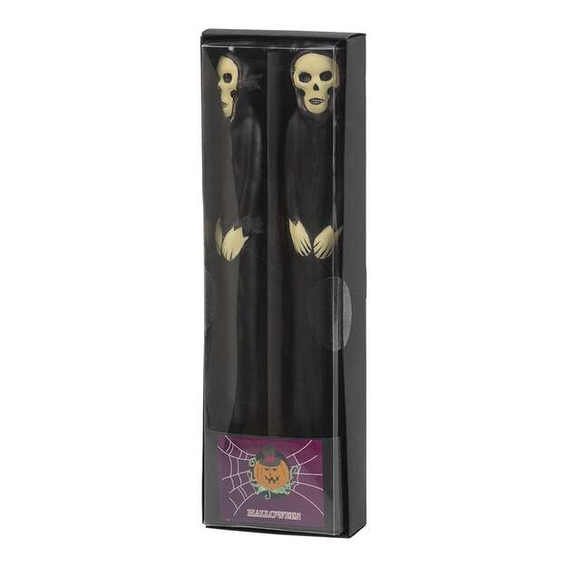 Joker - Halloween - Reaper Dinner Candle (2 pcs) (96454)