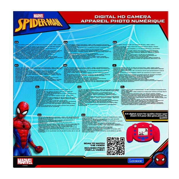 Lexibook - Spiderman children's Camera (DJ080SP)