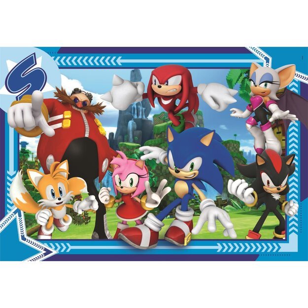 Clementoni - Puzzle Super - Sonic (300 pcs) (21729)