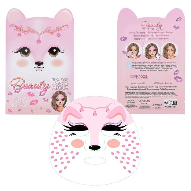 TOPModel - 3 x Face Mask Animal BEAUTY and ME ( 0412353 )