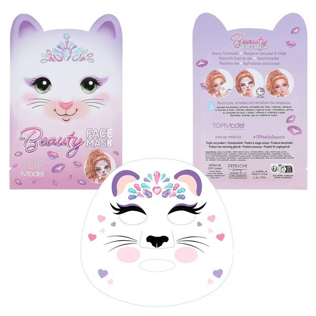 TOPModel - 3 x Face Mask Animal BEAUTY and ME ( 0412353 )