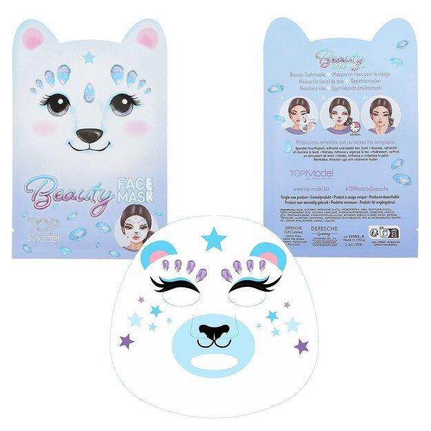 TOPModel - 3 x Face Mask Animal BEAUTY and ME ( 0412353 )