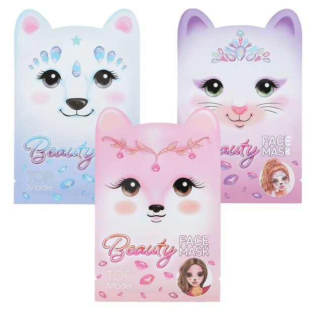 TOPModel - 3 x Face Mask Animal BEAUTY and ME ( 0412353 )