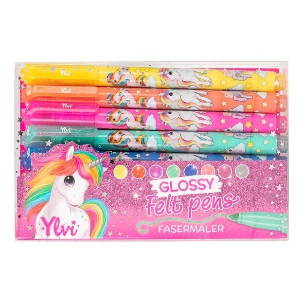 Ylvi - Glossy Felt Pen Set ( 0412094 )