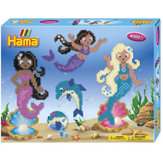 Hama - Beads - Midi - Giftbox - Mermaids (383150)