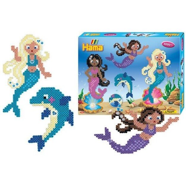 Hama - Beads - Midi - Giftbox - Mermaids (383150)