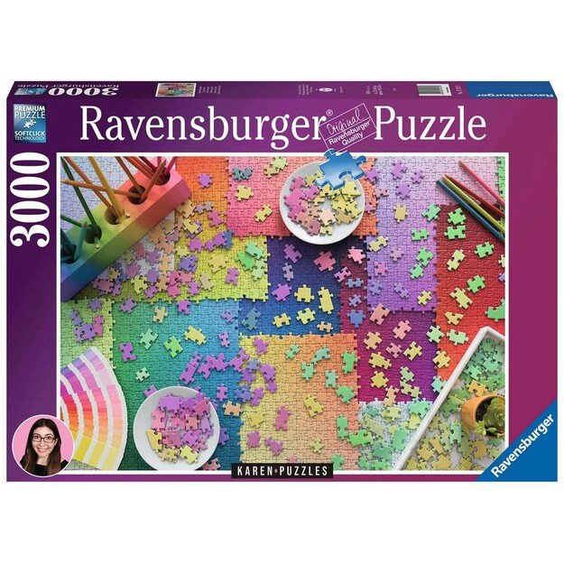 Ravensburger - Puzzles On Puzzles 3000p - (10217471)