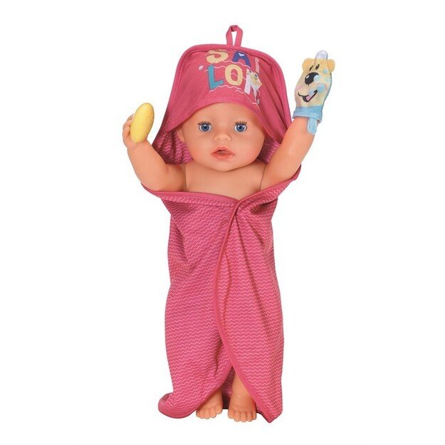 BABY born - Bath Hooded Towel Set (830635)