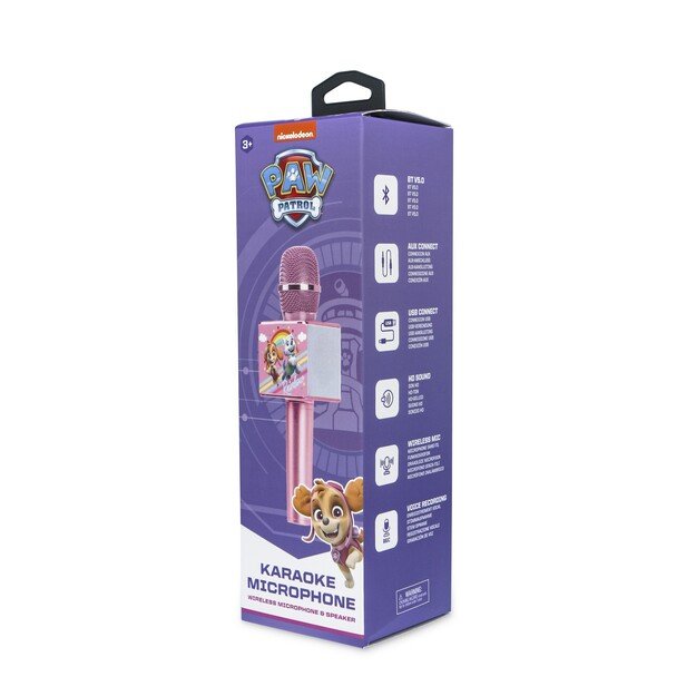 OTL - PAW Patrol Pink Karaoke Microphone (PAW942)