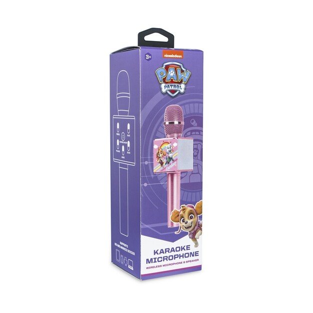 OTL - PAW Patrol Pink Karaoke Microphone (PAW942)