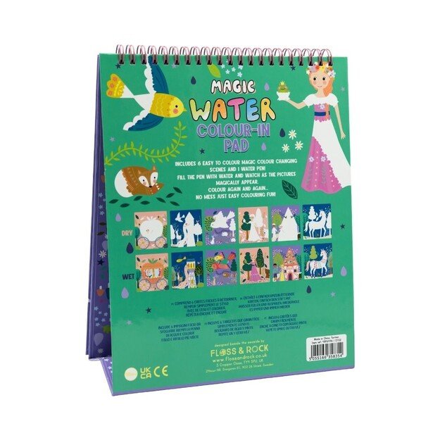 FLOSS & ROCK - Fairy Tale Easel Watercard and Pen *NEW* - (45P6496)