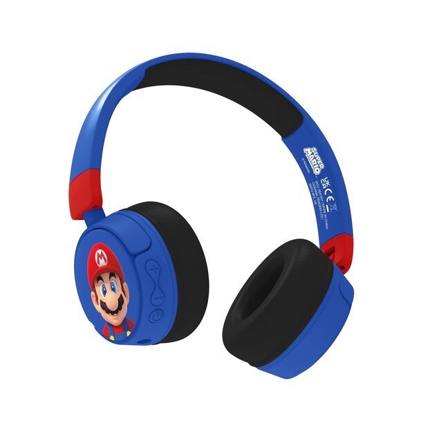 OTL - Super Mario Blue Kids Wireless Headphones