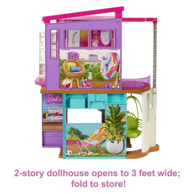 Barbie - Vacation House Playset (HCD50)