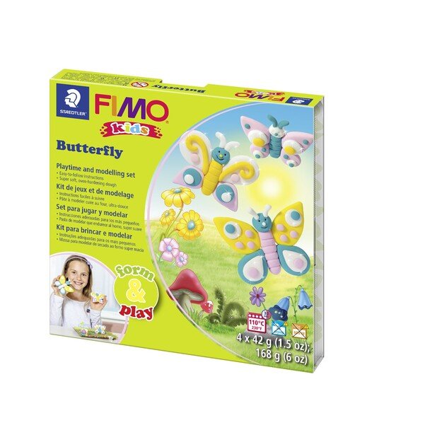 FIMO - Kids Form & Play Set - Butterfly (8034 10 LZ)