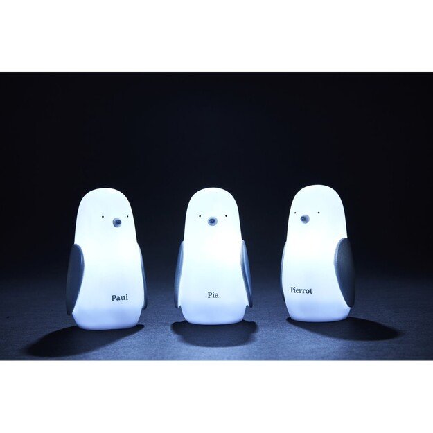 Olala Boutique - Nightlight Trio - Penguin in White ( OL-GR20 )