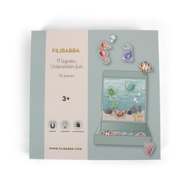 Filibabba - Magnetic games - Underwater fun - (FI-03040)