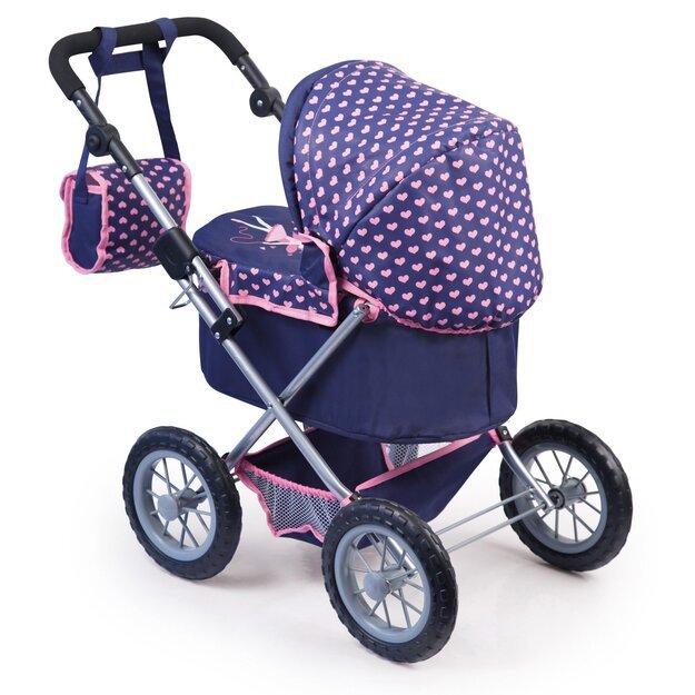 Bayer - Dolls Pram - Trendy - Navy (13052AA)