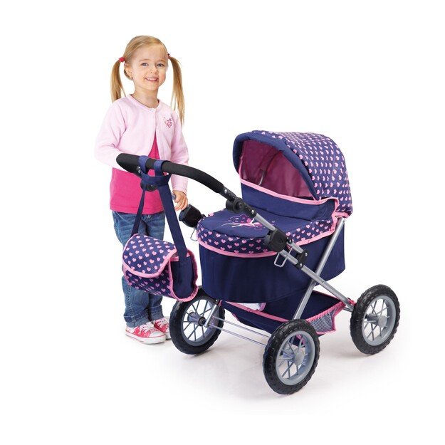 Bayer - Dolls Pram - Trendy - Navy (13052AA)