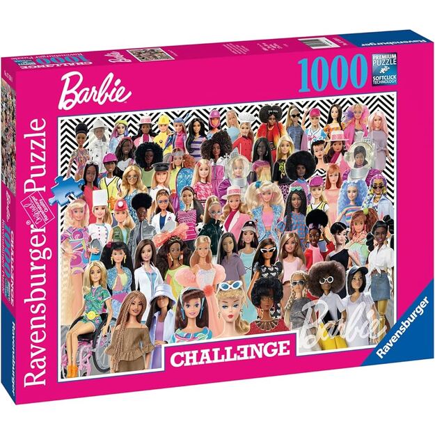 Ravensburger - Puzzle Barbie Challenge 1000p (10217159)