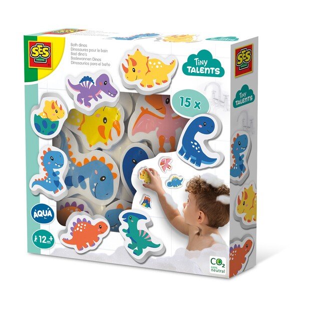 SES Creative - Bath Time - Foam Dinosaurs - (S13214)