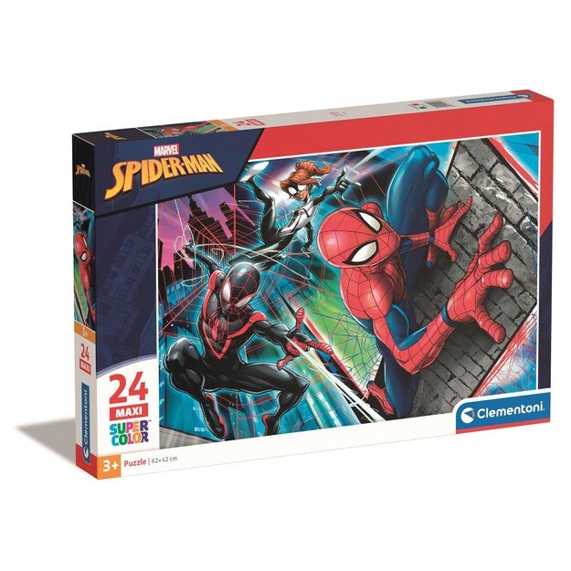 Clementoni - Puzzle Maxi - Spider-Man (24 pcs) (24497)