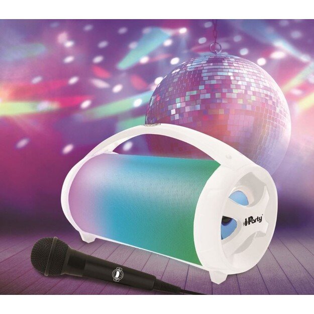 Lexibook - iParty Bluetooth Speaker with lights and mic (BTP585Z)