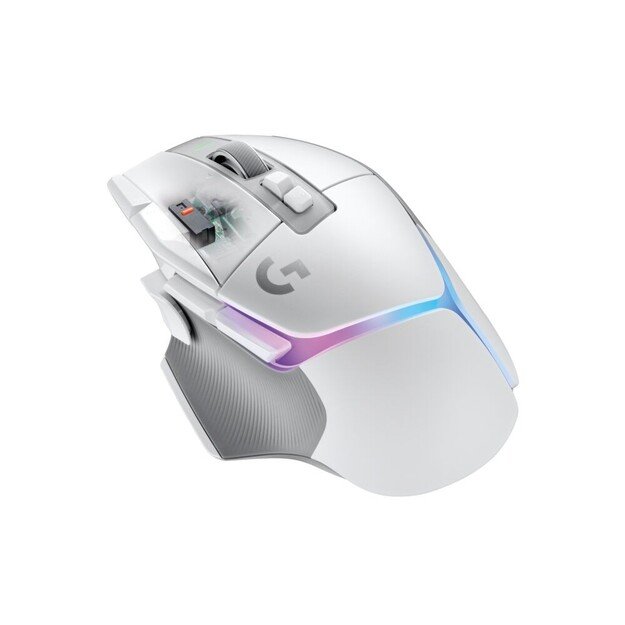 Logitech - G502 X PLUS Wireless Gaming Mouse - White