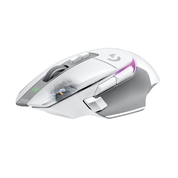 Logitech - G502 X PLUS Wireless Gaming Mouse - White