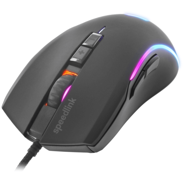 Speedlink - ZAVOS Gaming Mouse, rubber-black