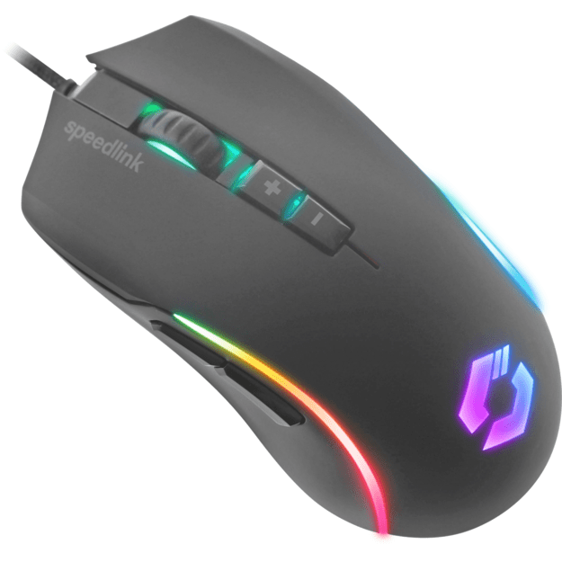 Speedlink - ZAVOS Gaming Mouse, rubber-black