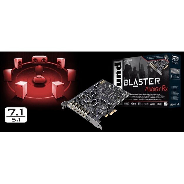 Creative - Sound Blaster Audigy RX PCIe Soundcard