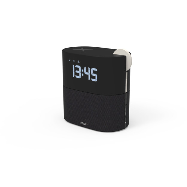 SACKit - WAKEit Multifunctional Clock Radio - Pearl