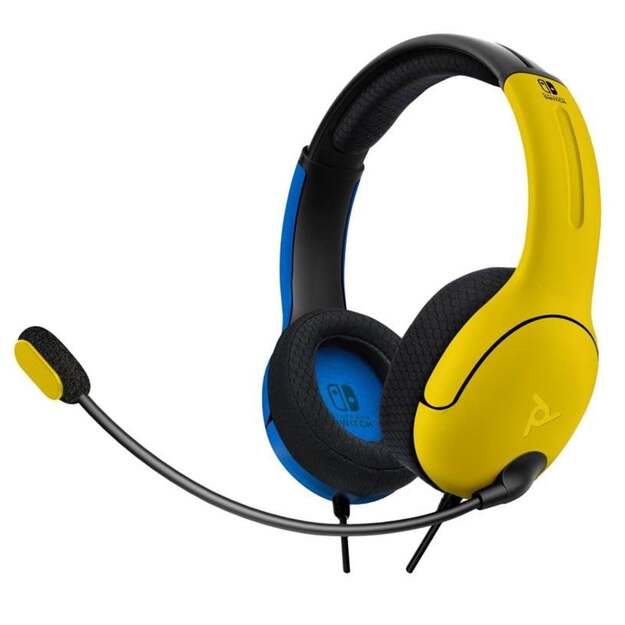 PDP Nintendo Switch Wired Headset LVL40 Yellow/Blue