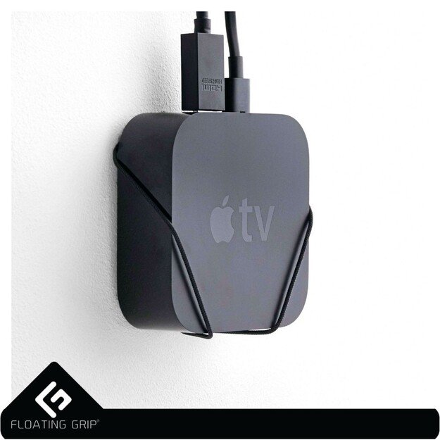 Floating Grip Apple TV Gen. 4 Wall Mount Black