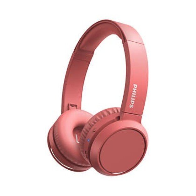 Philips Audio - On-ear Wireless Headphones - Red