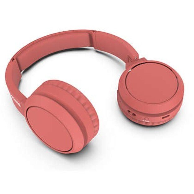 Philips Audio - On-ear Wireless Headphones - Red