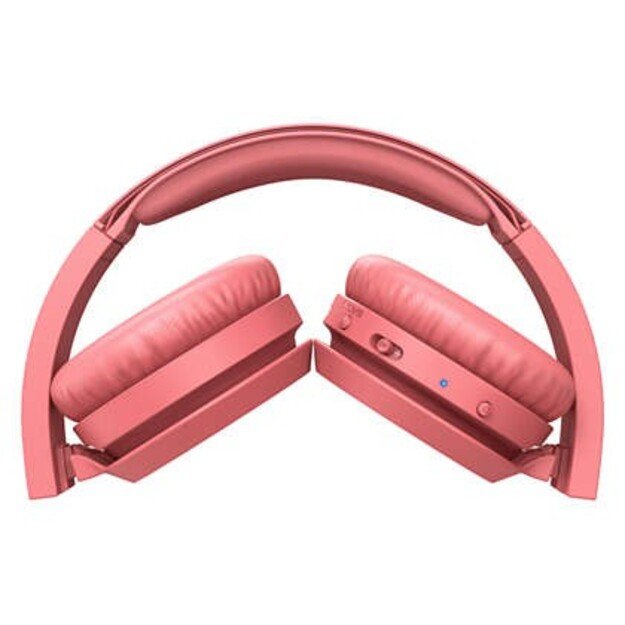 Philips Audio - On-ear Wireless Headphones - Red