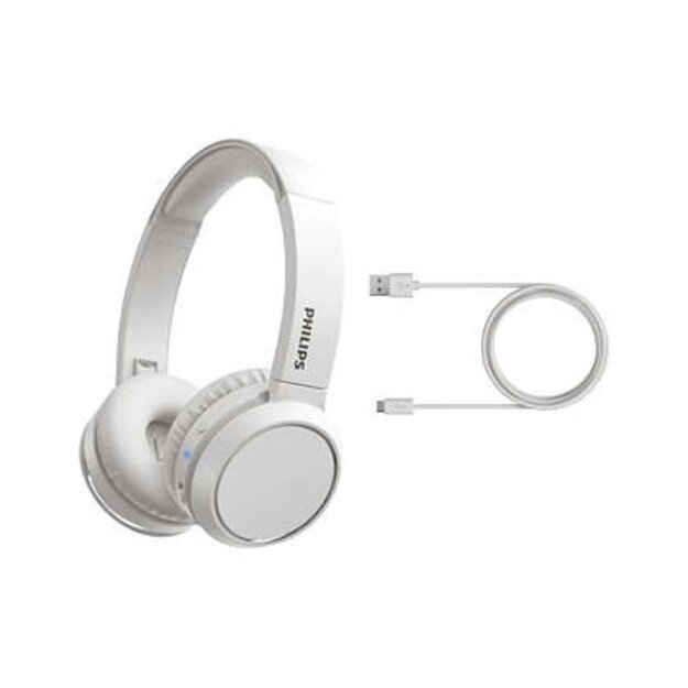 Philips Audio - On-ear Wireless Headphones - White