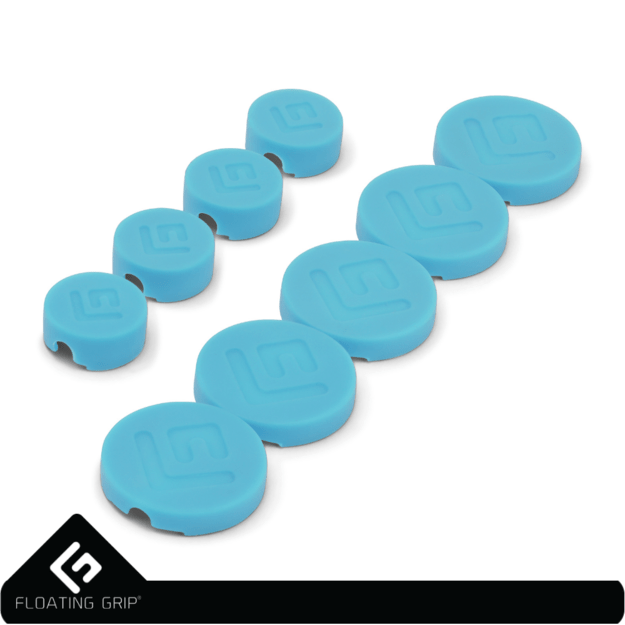 Floating Grip Wall Mount Covers (Turquoise)