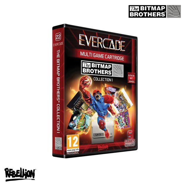 Blaze Evercade Bitmap Brothers Cartridge 1 - EFIGS
      
        - BLAZE TAB Plus