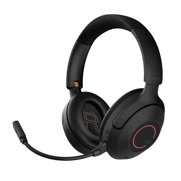 Creative - Zen Hybrid Pro Wireless Over-Ear Headphones ANC - Black