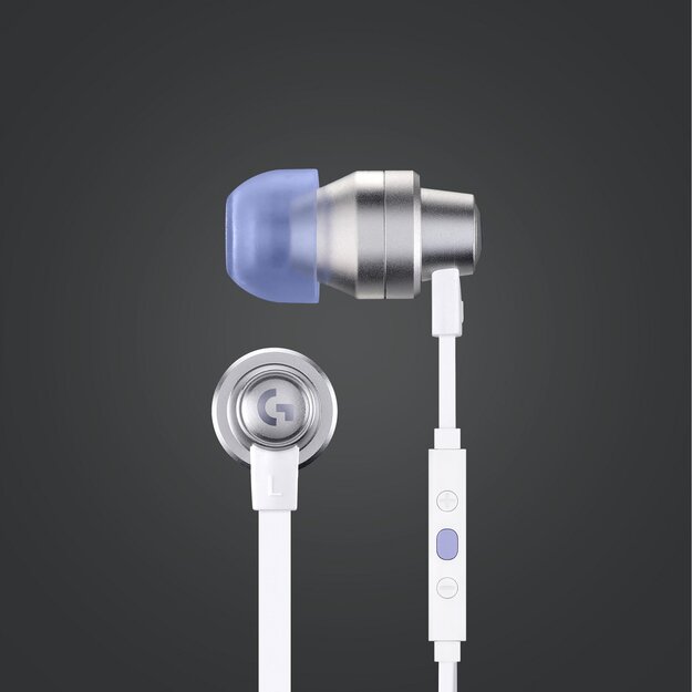 Logitech - G333 In-ear Gaming Headphones White