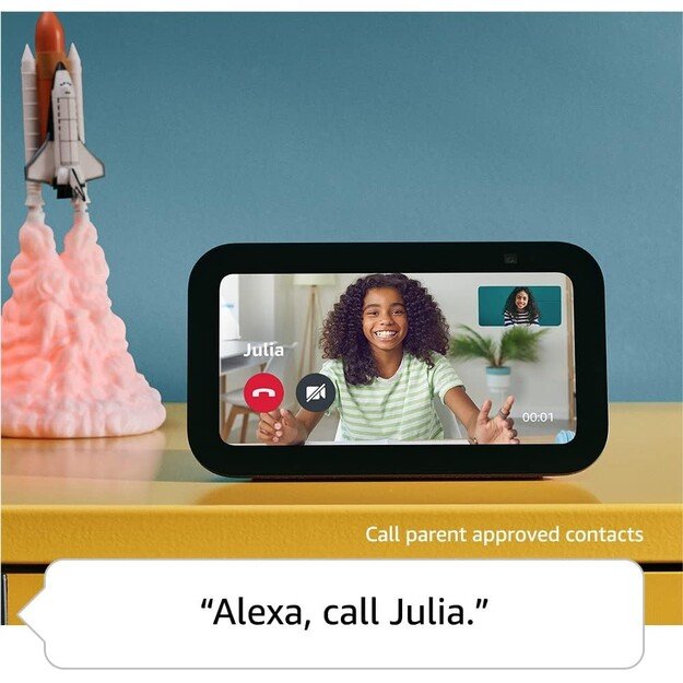 Amazon - Echo show 5 3. gen kids smart display - Galaxy design