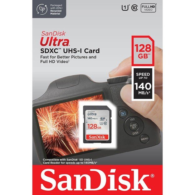 SANDISK - SDXC Ultra 128GB 140MB/s