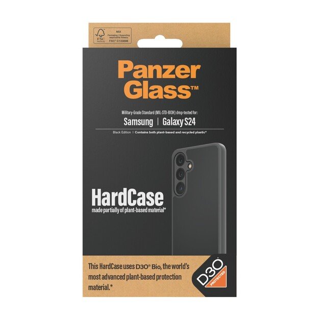 PanzerGlass - Hardcase with D3O Galaxy S24 Black