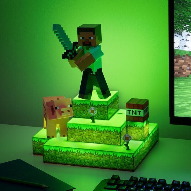 Minecraft Figural Diorama Light