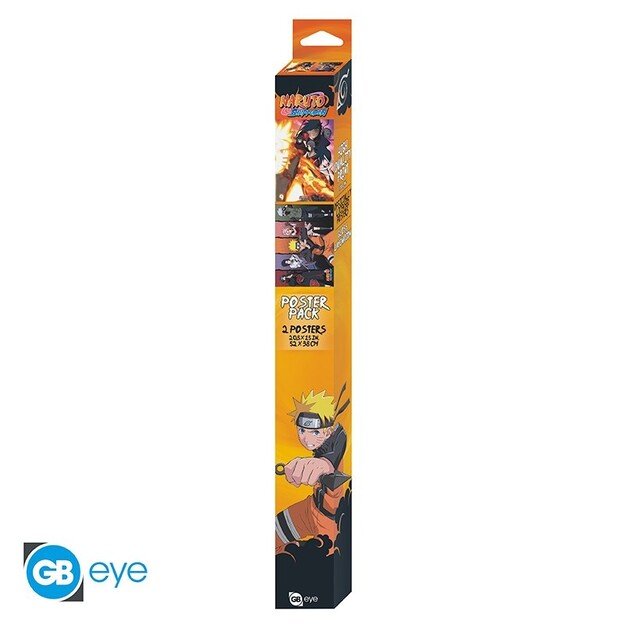 NARUTO SHIPPUDEN - Set 2 Chibi Posters  (52x38)