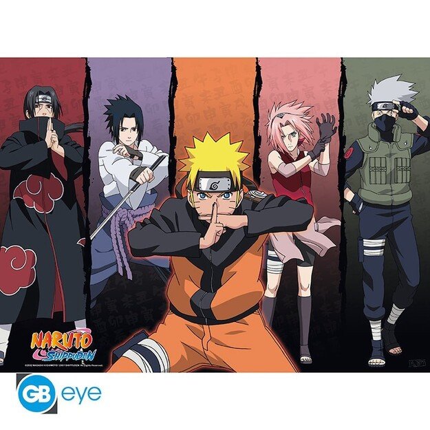 NARUTO SHIPPUDEN - Set 2 Chibi Posters  (52x38)