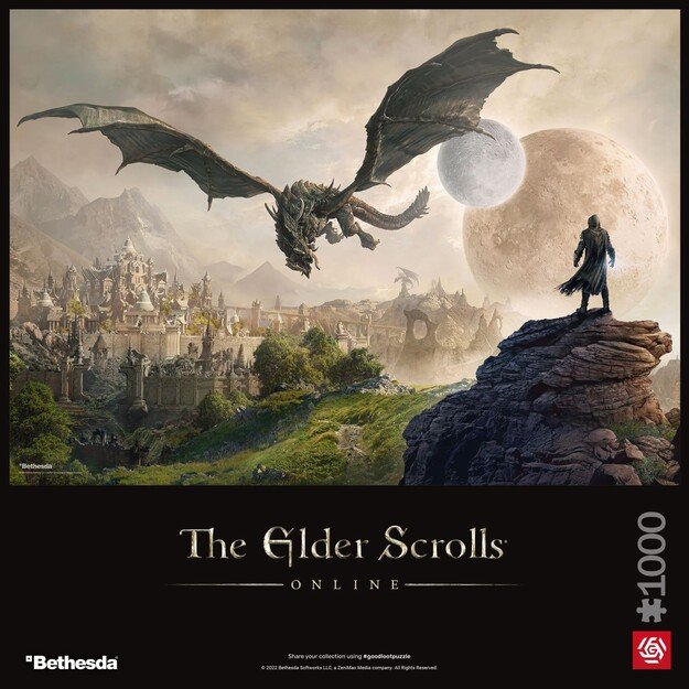 GAMING PUZZLE: ELDER SCROLLS: ELSWEYR PUZZLES - 1000